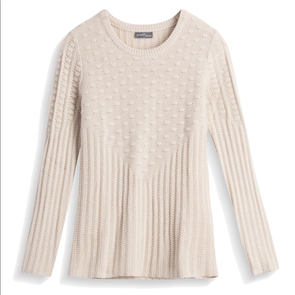 41 Hawthorn. Poppi Textured Pulliver Sweater
